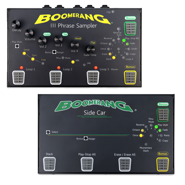 Phrase III Sampler & Side Car Bundle – Boomerang Looper