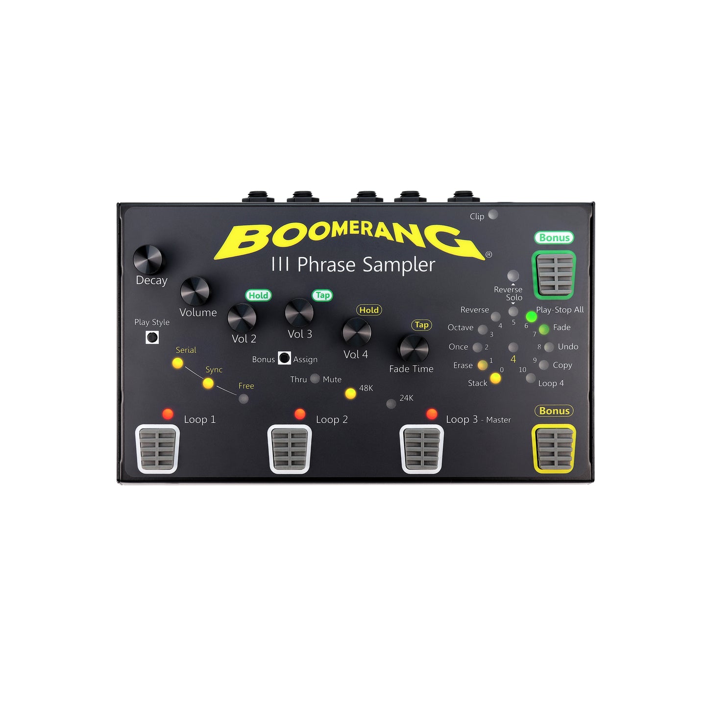 guitar sampler pedal Phrase III Sampler – Boomerang Looper