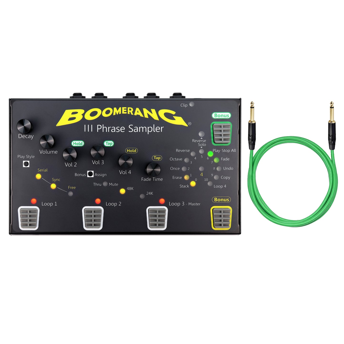 Phrase III Sampler (FREE Cable) – Boomerang Looper