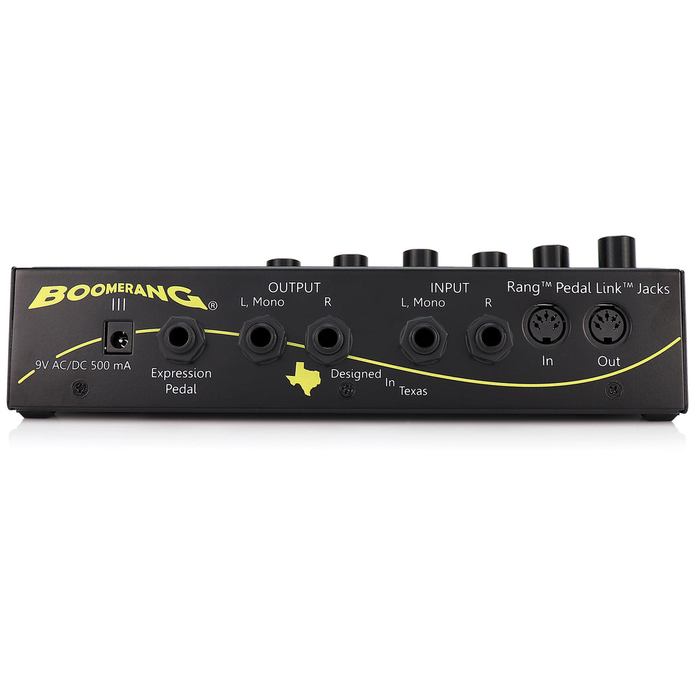 boomerang looper pedal Phrase III Sampler – Boomerang Looper
